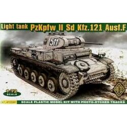 Kép 2/4 - ACE PzKpfw II Sd Kfz. 121 Ausf. F 1:72 (72269)