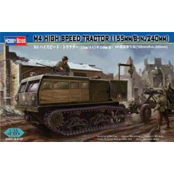 Kép 2/3 - Hobby Boss M4 High Speed Tractor(155mm/8-in./240mm) 1:35 (82408)