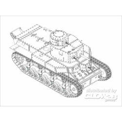 Kép 4/5 - Hobby Boss Soviet T-24 Medium Tank 1:35 (82493)