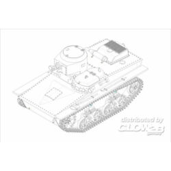 Kép 3/4 - Hobby Boss Soviet T-37 Amphibious Light Tank-Early 1:35 (83818)