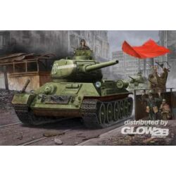 Kép 3/4 - Hobby Boss RussianT-34/85(1944 angle-jointed turret) tank 1:48 (84809)
