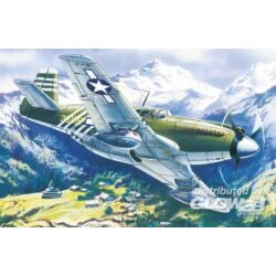Kép 2/3 - ICM Mustang P-51A WWII American Fighter 1:48 (48161)