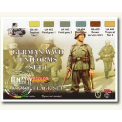 Kép 2/4 - Lifecolor Paint Set German military uniforms WWII set1 (CS04)