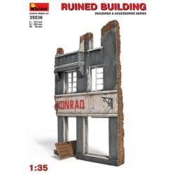 Kép 2/2 - Miniart Ruined Building 1:35 (35536)