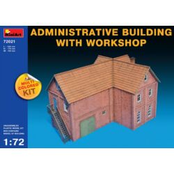 Kép 2/2 - Miniart Administrative Building with Workshop 1:72 (72021)