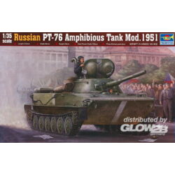 Kép 3/3 - Trumpeter Russian PT-76 Amphibious Tank Mod.1951 1:35 (379)