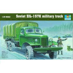Kép 2/3 - Trumpeter ZIL-157K Soviet Military Truck w/Canvas 1:35 (1003)