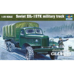 Kép 3/3 - Trumpeter ZIL-157K Soviet Military Truck w/Canvas 1:35 (1003)