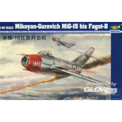 Kép 3/3 - Trumpeter MiG-15 bis Fagot 1:48 (2806)