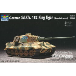 Kép 3/4 - Trumpeter Sd.Kfz. 182 King Tiger Henschel 1:72 (7201)