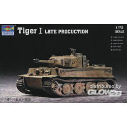 Kép 3/3 - Trumpeter Tiger 1 Tank (Late) 1:72 (7244)
