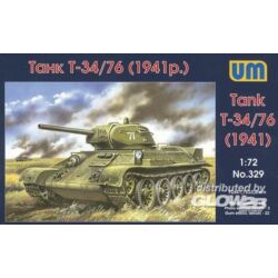 Kép 2/3 - Unimodel Tank T-34/76 (1941) 1:72 (329)