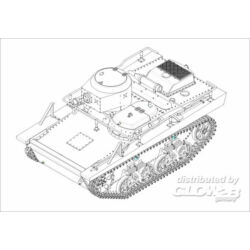 Hobby Boss Soviet T-37TU Command Tank 1:35 (83820)