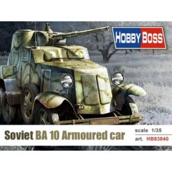 Kép 2/5 - Hobby Boss Soviet BA-10 Armor Car 1:35 (83840)