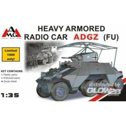 Kép 2/3 - AMG Heavy Armored Radio Car ADGZ (FU) 1:35 (35504)