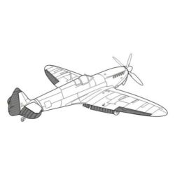 Kép 1/2 - CMK Spitfire Mk.IX - exterior set for HAS 1:48 (4104)