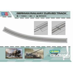 Kép 3/3 - Hobby Boss German Railway Curved Track 1:72 (82910)