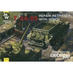 Kép 2/3 - Military Wheels T-34/85 Repair Retriver 1:72 (7212)