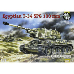 Kép 2/3 - Military Wheels T-34-100 Egypt Army 1:72 (7239)