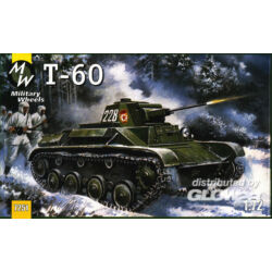 Kép 2/3 - Military Wheels T-60 tank 1:72 (7251)