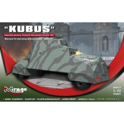 Kép 2/2 - Mirage Hobby KUBUS (Warsaw'44 Uprising Armoured Car) 1:72 (724001)