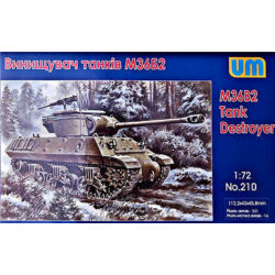 Kép 2/2 - Unimodel M36B2 Tank destroyer 1:72 (210)