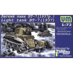 Kép 2/3 - Unimodel Light Tank BT-7 (1937) 1:72 (311)