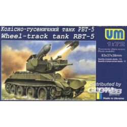 Unimodel Wheel-track Tank RBT-5 1:72 (313)