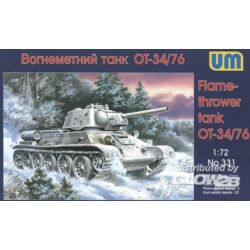 Kép 2/3 - Unimodel OT-34/76 Flamethrower Tank 1:72 (331)