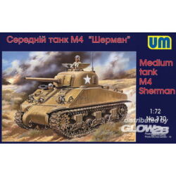 Kép 4/4 - Unimodel Medium Tank M4A1 1:72 (371)