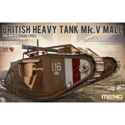 Kép 2/2 - Meng British Heavy Tank Mk. V Male 1:35 (TS-020)