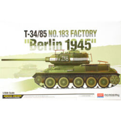 Kép 2/3 - Academy T-34:85 No.183 factory "Berlin 1945" 1:35 (13295)