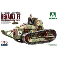 Kép 2/3 - Takom French Heavy Tank RENAULT FT char Canon/ 1:16 (1003)