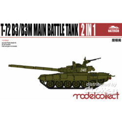 Kép 2/2 - Modelcollect T-72 B3/B3M Main Battle Tank 2 in 1 1:72 (UA72038)