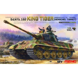 Kép 2/5 - Meng Sd.Kfz.182 King Tiger (Henschel Turret) 1:35 (TS-031)