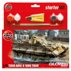 Kép 2/3 - Airfix Starter Set King Tiger 1:76 (A55303)