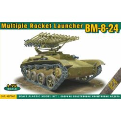Kép 2/2 - ACE BM-8-24 multiple rocket launcher 1:72 (72542)