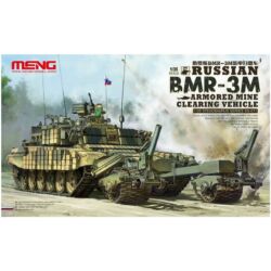 Kép 2/2 - Meng Russian BMR-3M Armored Mine Clearing Vehicle 1:35 (SS-011)