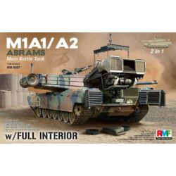 Kép 2/4 - Rye Field Model M1A1/A2 Abrams w/Full Interior 2 in 1 1:35 (5007)