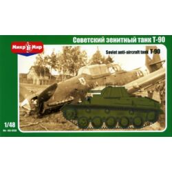 Kép 2/2 - Micro Mir Soviet T-90 Anti-aircraft Tank 1:48 (48-008)
