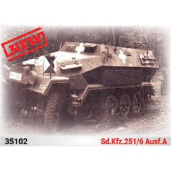 Kép 2/2 - ICM Sd.Kfz.251/6 Ausf.A,WWII German ACV 1:35 (35102)
