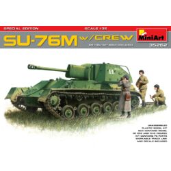 Kép 2/2 - Miniart SU-76M w/Crew Special Edition 1:35 (35262)