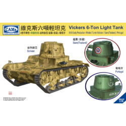 Kép 2/2 - Riich Vickers 6-Ton Light Tank Alt B Early Production-Welded Turret(Bolivian 1:35 (CV35007)