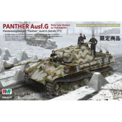 Kép 2/4 - Rye Field Model Panther Ausf.G Early/Late w/Interior 1:35 (5016)