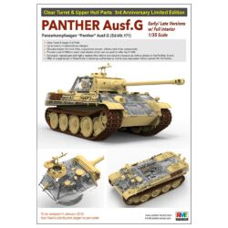 Kép 3/4 - Rye Field Model Panther Ausf.G Early/Late w/Interior 1:35 (5016)