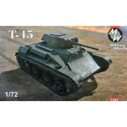 Kép 2/2 - Military Wheels T-45 Light Tank 1:72 (7267)