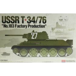 Kép 2/2 - Academy T-34/76 No.183 Factory Prod. 1:35 (13505)