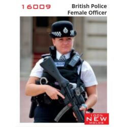 Kép 2/2 - ICM British Police Female Officer 1:16 (16009)