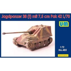 Kép 2/2 - Unimodels Jagdpanzer 38(t) mit 7.5cm Pak 42 L/70 1:72 (UM485)