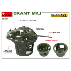Kép 3/4 - MiniArt Grant Mk.I Interior Kit 1:35 (35217)
